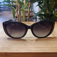 COACH HC8162 5344T3 56mm Dark Gray Crystal Polarized Oversized Sunglasses