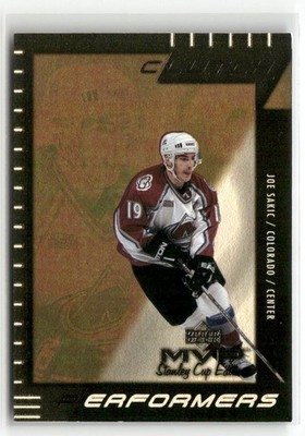 1999-00 Upper Deck MVP Stanley Cup Edition - Clutch Performers Joe Sakic #CP3