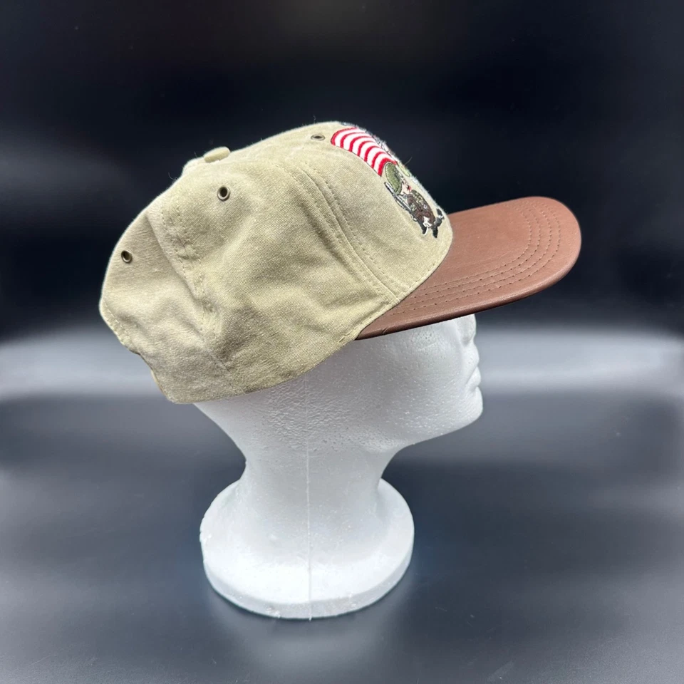 Vintage Cap 1991 Looney Tunes Patriotic Snapback Hat Bugs Bunny Daffy Duck Retro - Image 2 of 4