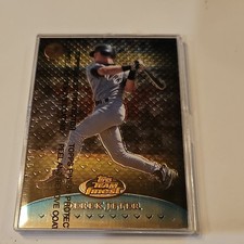 Topps Finest Team Finest Derek Jeter #TF16 Blue New York Yankees /1500 1999