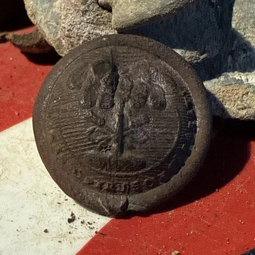 Civil War  💥 🇺🇸 💣 Rare Confederate South Carolina Coat Button