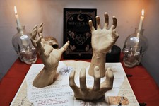 3D Printed Creepy Reaching Hands Wall Decor, Spooky Wall Mount, Halloween Prop