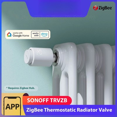 Zigbee Thermostatic Radiator Valve Smart Home Heating Froest Protection Remote