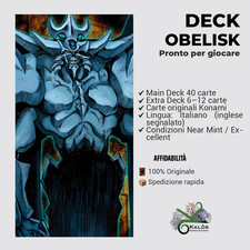 Yugioh! Mazzo deck OBELISK IL TORMENTATORE