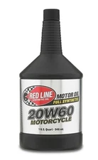 Red Line 20W60 Motorcycle Oil - Quart Case of 12 12604
