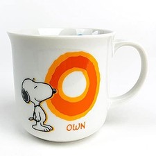 Snoopy Initial O Mug by Marimocraft
