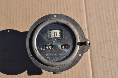 Dodge Brothers North East Electric speedometer 1920'S - 第 1/2 張圖片