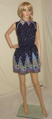 Gracia ITALY  MULTI COLOR Dress NEW SZ XS