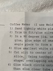 Kitchen Coffee Maker New for miniature dollhouse Vintage DIY — photo 2