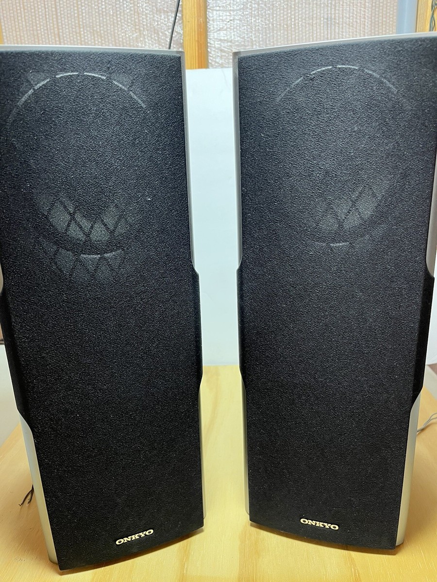 Onkyo SKF-540F Front Left Front right 130 Watts Speakers In Black