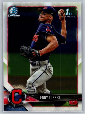 2018 Bowman Draft #BDC-8 Lenny Torres Chrome *IN