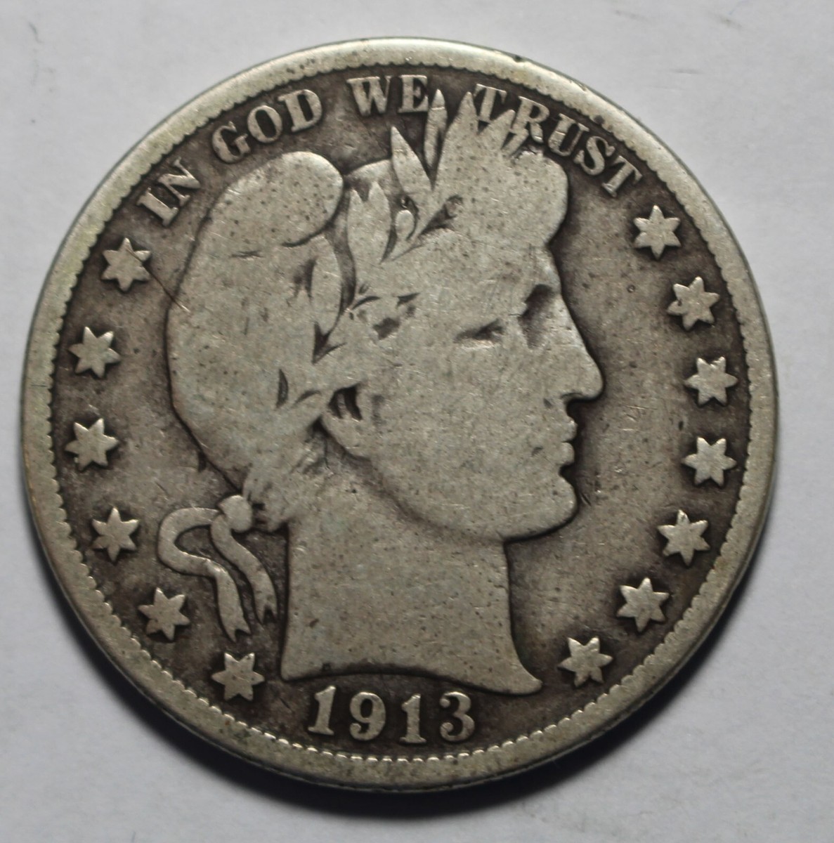 1913 Barber Half UR584 | eBay