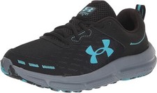 UNDER ARMOUR UA CHARGED ASSERT LACE RUNNING SNEAKERS MEN SHOES BLACK SIZE 13 NEW