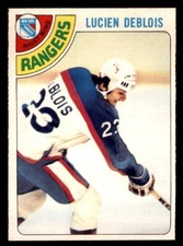 1978 OPC O-Pee-Chee Hockey #136 Lucien Deblois NM/MT *e1