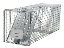 Havahart Large Live Catch Animal Trap For Cats Raccoons Reusable 32" Long 1079