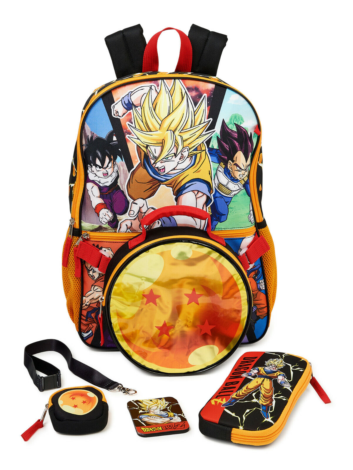 Dragon Ball Z Super Saiyan Goku 17 Laptop Backpack and Lunch Bag