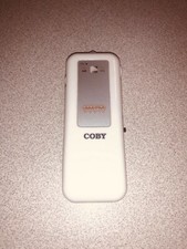 Coby CX-70 Portable AM/FM Radio - White