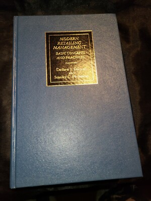 Modern Retailing Management Hardcover Stanley C., Duncan, Delbert
