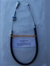 BSA REAR BRAKE CABLE B31 B33 A7 A10 1957-62  42-7042