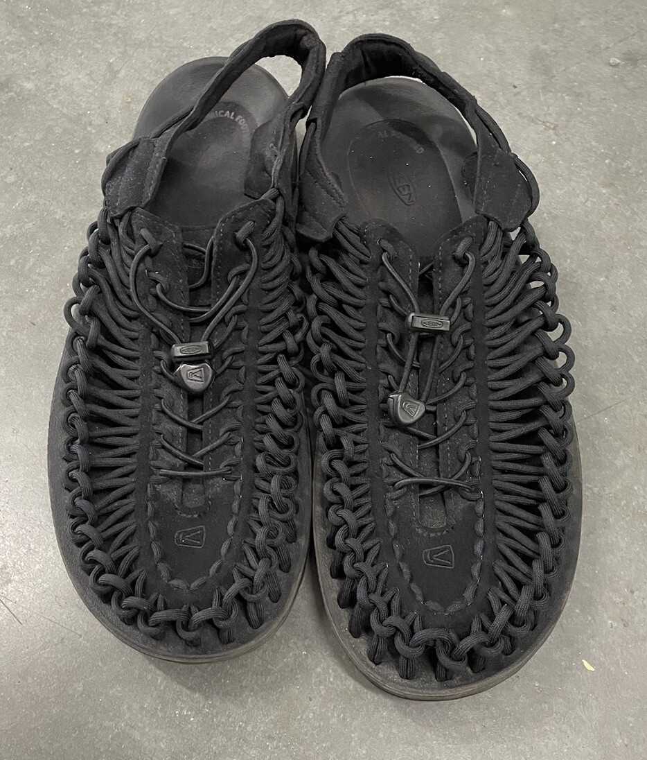 Keen Uneek Sneaker Scarpa Acqua Nero Nero Uomo Taglia 14