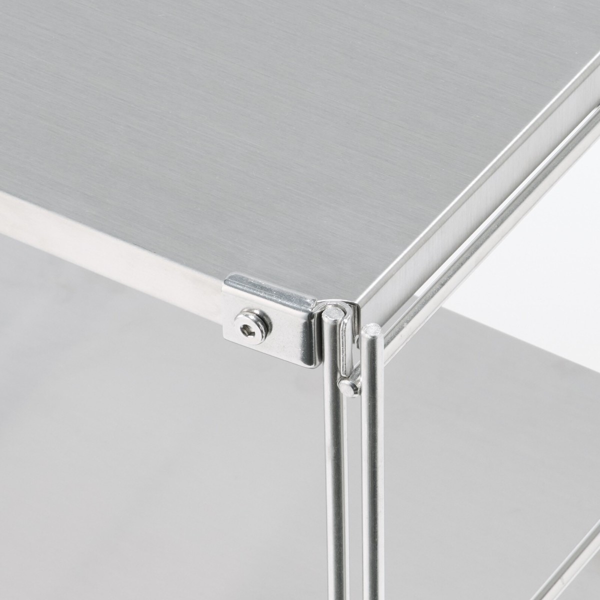 Étagère En Verre Exclusive En Acier Inoxydable Et Verre - Étagère De