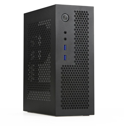 A09 Mini ITX Computer Case Chassis HTPC Host Case USB3.0 ITX Enclosure Computer - Picture 6 of 12