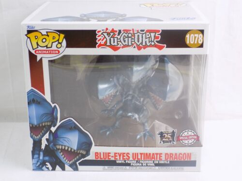 Brand New Funko Pop Yu-Gi-Oh! Blue-Eyes Ultimate Dragon 6" #1078 Exclusive Vi... - Picture 1 of 1