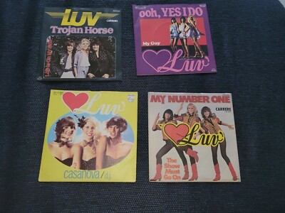 Luv´  7'' Single Vinyl Sammlung Near Mint