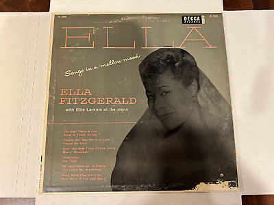 Ella Fitzgerald-Ella- Songs In A Mellow Mood- LP 1954 Decca