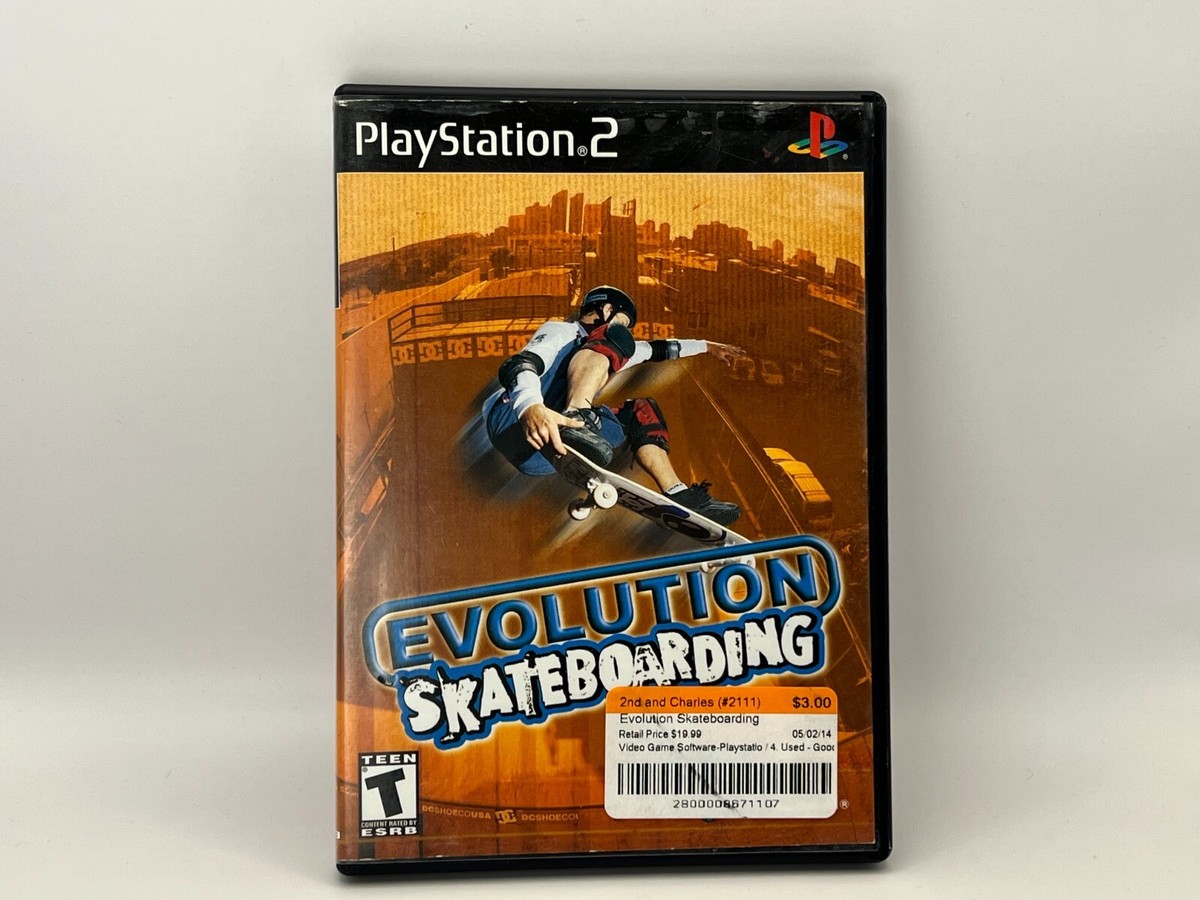 Evolution Skateboarding para Playstation 2 (2002)