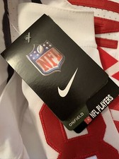 Hakeem Nick's #88 New York Giants NFL Football White Jersey Nike size 52