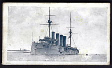 BRITISH AMERICAN (PRINTED) - BRITAINS DEFENDERS (BLUE) - #29 HMS DRAKE