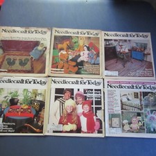 Lot of 16 vintage Needlecraft for Today magazines 1979-1987