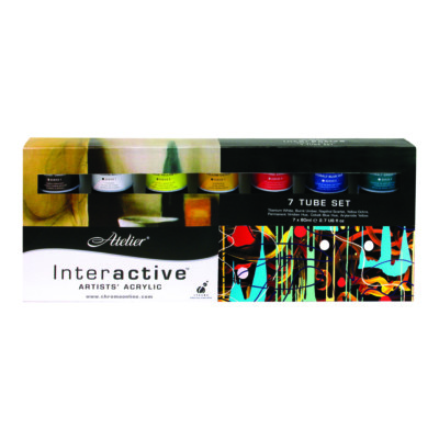 Chroma Atelier Interactive Acryl 80ml 7-Tubes