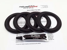 Mirage M-3si M-7si 5" Midrange Foam Kit - Speaker Repair - 4 Surrounds
