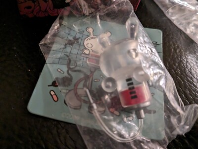 Kidrobot Rat & Bottle frm Junko Mizuno Pure Trance Keiko Brand New