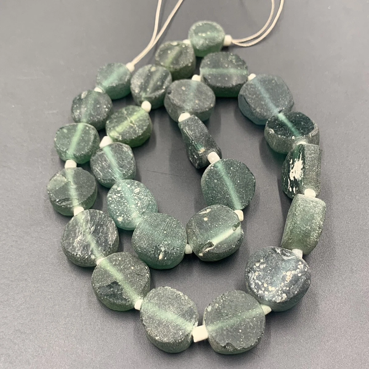 Ancient Roman Glass Beads Beautiful Genuine Roman Glass Beads 1 String