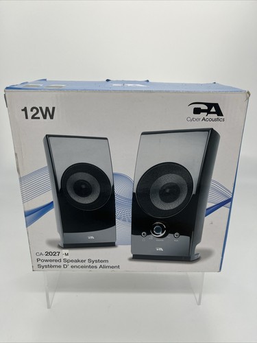 Cyber Acoustics CA-2027 Computer Speakers - Picture 1 of 13