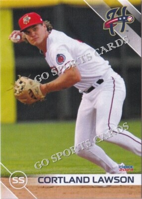 2024 Harrisburg Senators Cortland Lawson RC Rookie Card Nationals Minor League