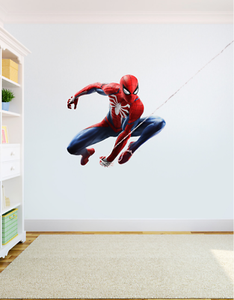 Spiderman Wall Art Sticker High Quality Bedroom Decal Print Ebay