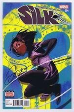 Silk #4 VF/NM Signed w/COA Helen Chen 2016 Marvel Comics