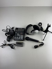 Behringer DJ Lot Mixer XENYX502 Mic XM8500 Headphones HPM1000 U-Control UCA200