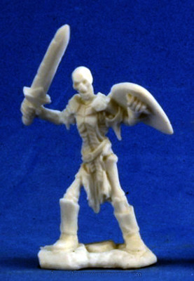 1x SKELETT SWORD GUARDIAN - BONES REAPER Figur Miniatur JDR RPG Skelett