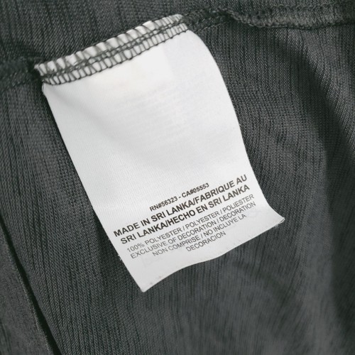 Nike T-Shirt Boys L Large Gray Pullover Dri-Fit Hooded Long Sleeve Running Tee - Picture 4 of 14