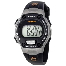 Timex Woman's unisex Ironman Triathlon 30-Lap Digital Chronograph Watch T53161.