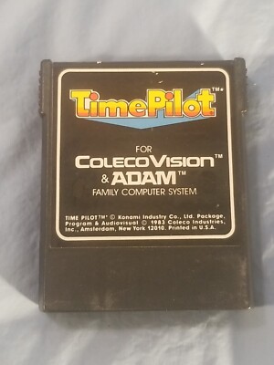 Vintage Time Pilot for Colecovision & ADAM Family Computers Cartridge Cart