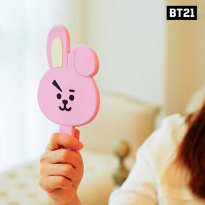 BTS BT21 Official Authentic Goods Silicone Hand Mirror 7Characters