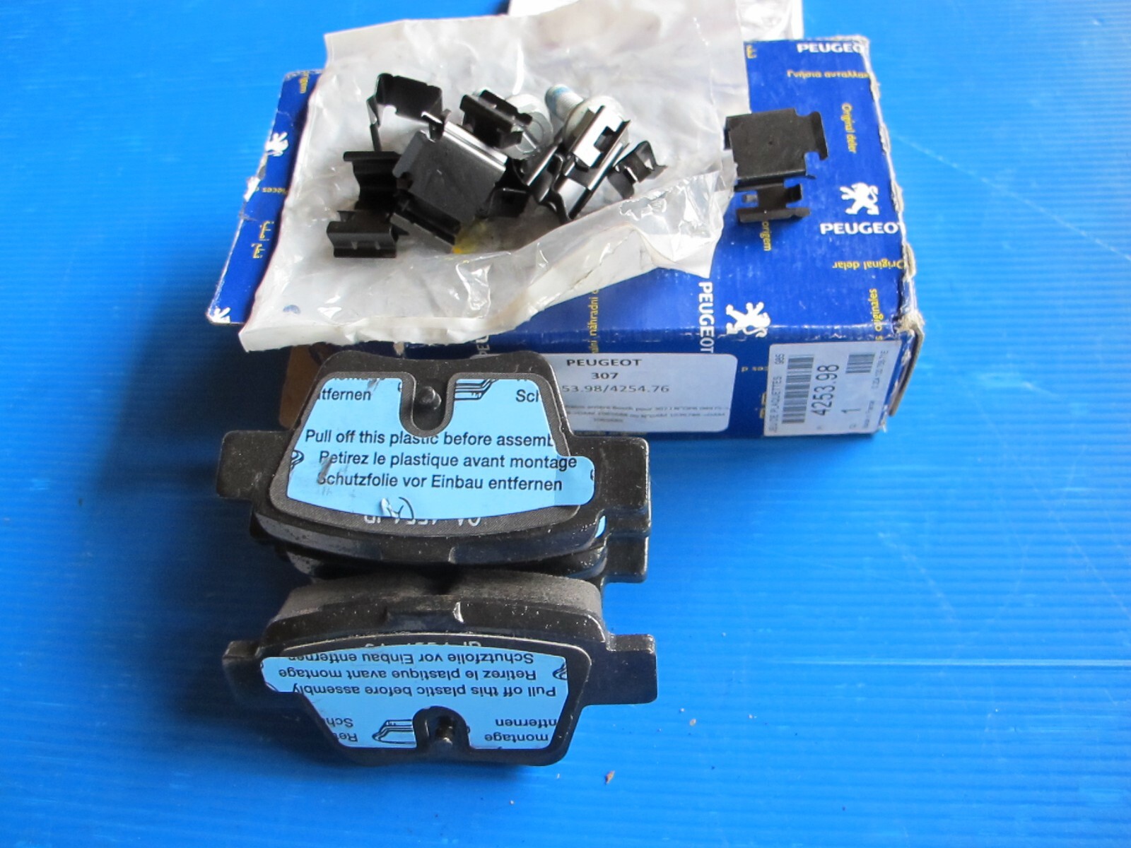Plaquettes de freins arrière Peugeot pour rénover le freinage de C4