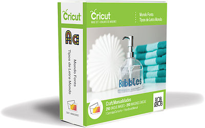 CRICUT *MONDO FONTS* CARTRIDGE *NEW* ROB & BOB STUDIOS *3 LAYERED FONT DESIGNS*