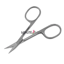 2-Pc 3.5" Stainless Steel Cuticle Scissors Nail Trimming Tools  (AT25098 x2)